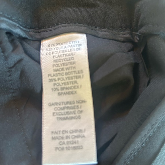 Contemporaine Par Simons size 14 cuffed black crepe pleated trousers luxurious - Picture 5 of 5